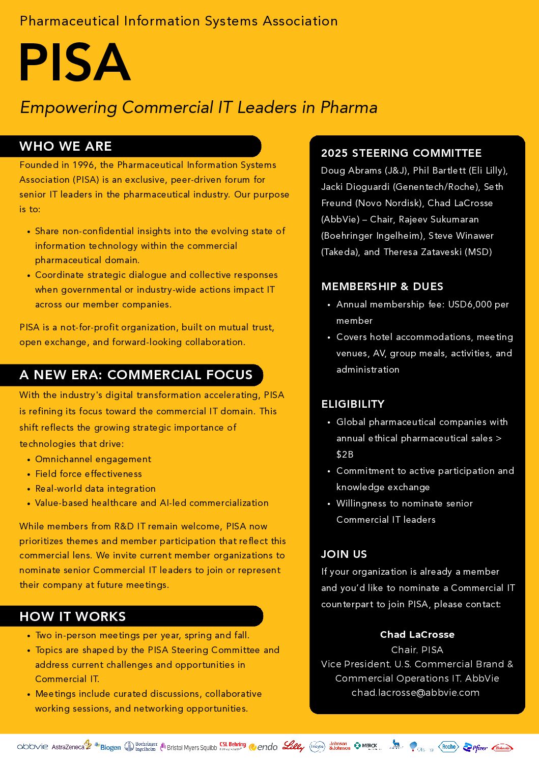 PISA Informational Flyer Spring 2022